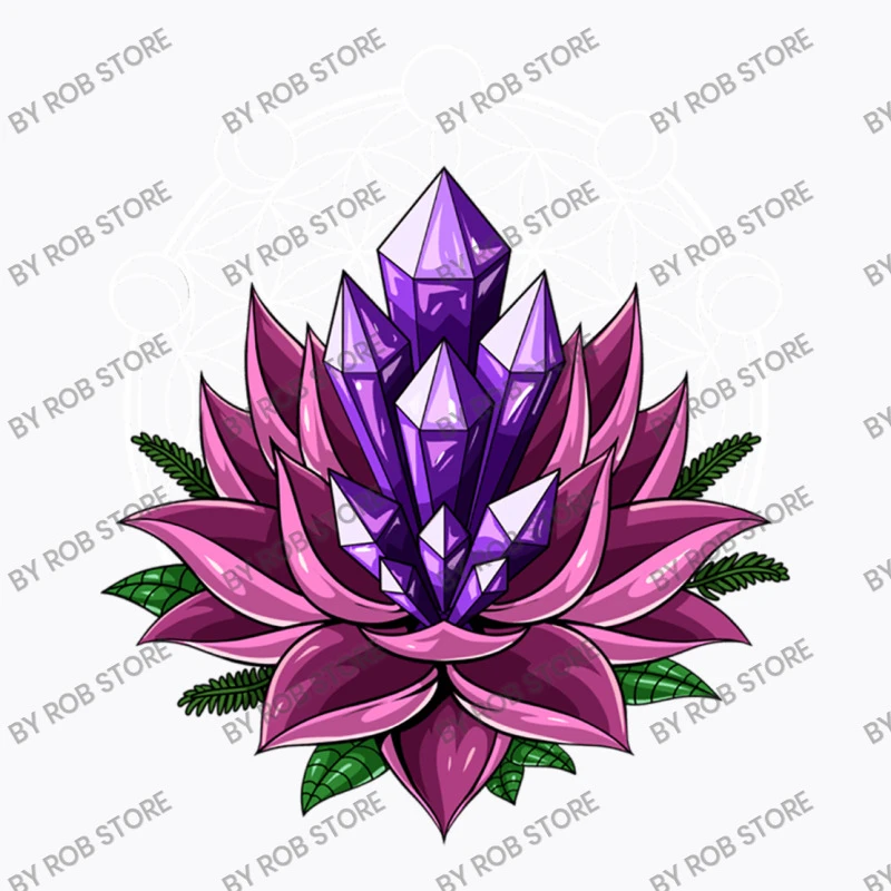 Lotus Flower Of Life T-Shirt - Image 5