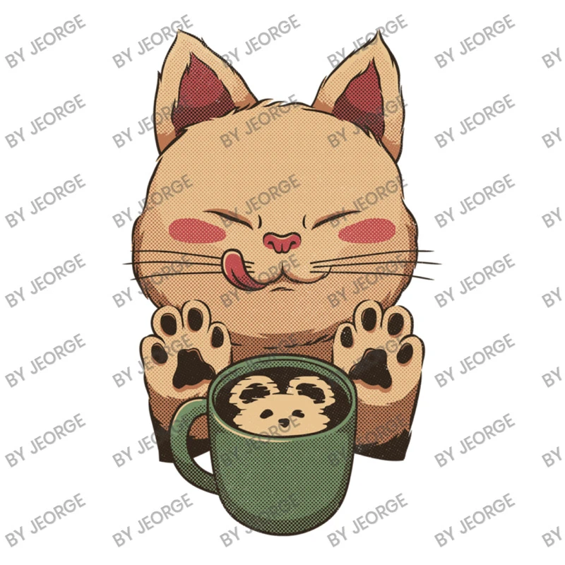 Kitty Latte Little Mouse 3/4 Sleeve Shirt - Image 5