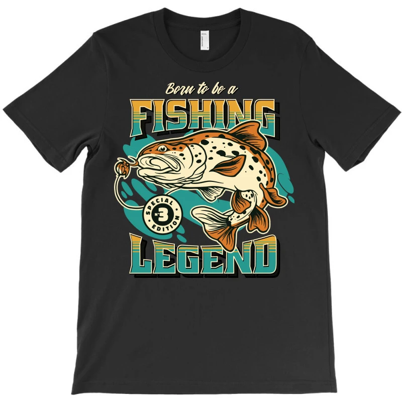 Vintage Fishing Legend T-Shirt - Image 3