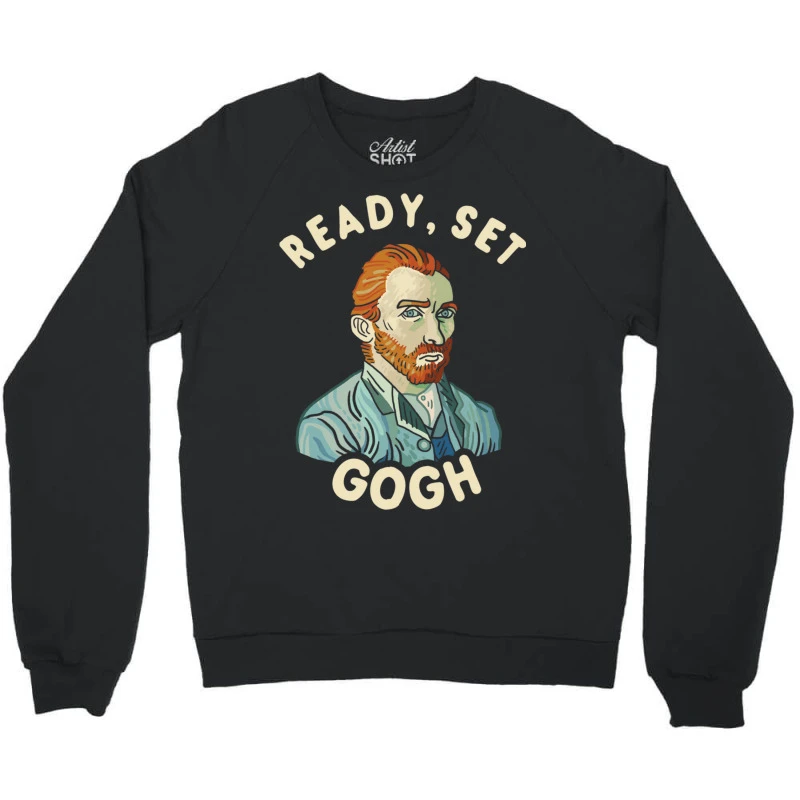 Ready, Set Gogh Crewneck Sweatshirt - Image 3