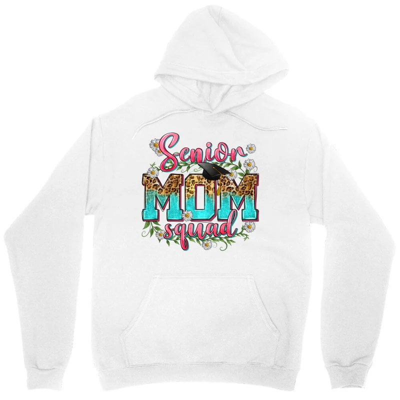 Senior Mom Squad Unisex Hoodie - Image 3
