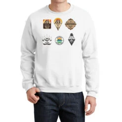 Apalachicola National Forest Usa,sign Crewneck Sweatshirt