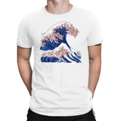The Great Wave Of Sphynx Cat T-Shirt