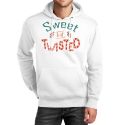 Crm23112202 Sweet But Twisted Svg Unisex Hoodie