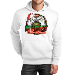Gamer Merry Christmas Unisex Hoodie