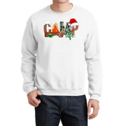 Christmas Camp Crewneck Sweatshirt