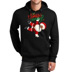 Black Santa Claus 2 Unisex Hoodie