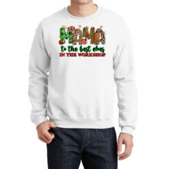 Mama To The Best Elve Crewneck Sweatshirt