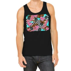 Race Day Background Tank Top