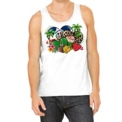 Dominican Republic Hearts Tank Top