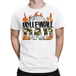 Western Volleyball Dad T-Shirt