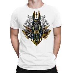 Egyptian God Anubis Ancient Pharaoh Wolf T-Shirt