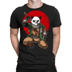 Panda Bear Ninja T-Shirt