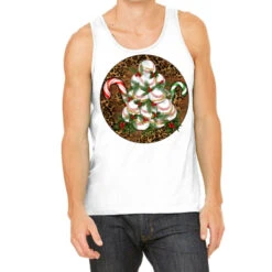 Merry Christmas Baseball Tank Top