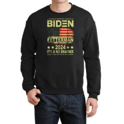Biden Fetterman 2024 Crewneck Sweatshirt