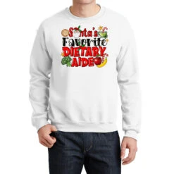 Santas Favorite Dietary Aide Crewneck Sweatshirt