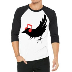 Listening To My Song 3/4 Sleeve Shirt