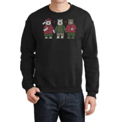 My Bear S Valentine Three Bears Crewneck Sweatshirt