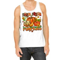 Farm Fresh Pupkins Tank Top