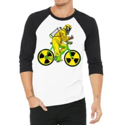 Radioactivity Bike 3/4 Sleeve Shirt