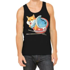 Shiba Dog Ramen Japanese Manga Tank Top