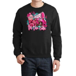 Cheer For The Cure Crewneck Sweatshirt