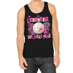 In October We Wear Pink Volleyball Tank Top