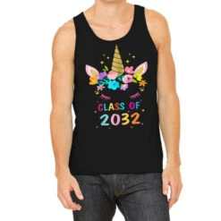 Unicorn Class Of 2032 Grow With Me First Day Of Sc Tank Top