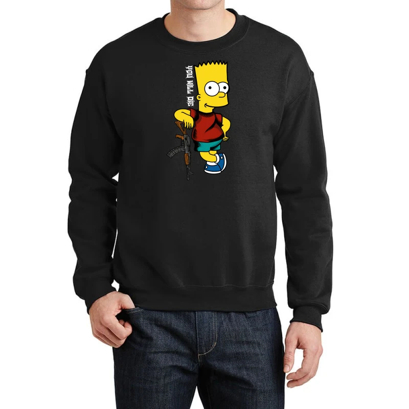 Simpons Ilustrasion My Style Crewneck Sweatshirt