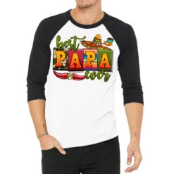 Best Papa Ever 3/4 Sleeve Shirt