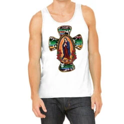 Our Lady Of Guadalupe Cross Tank Top