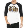 With God All Things Are Possible 3/4 Sleeve Shirt