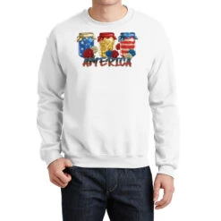 America Mason Jar Crewneck Sweatshirt