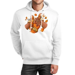 Black Girl Fall Sneakers Unisex Hoodie